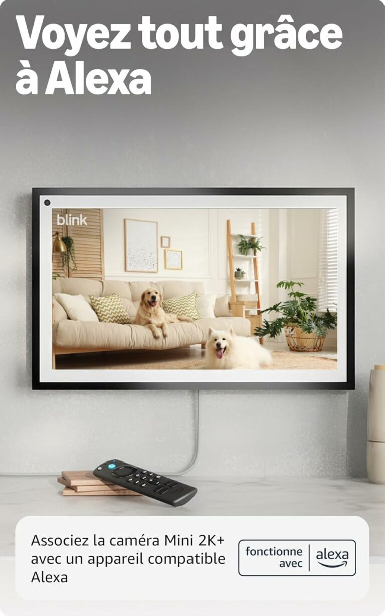 blink mini 2K compatible alexa amazon