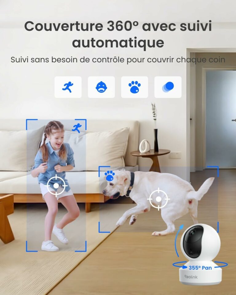 reolink camera E1 pro pan tilt